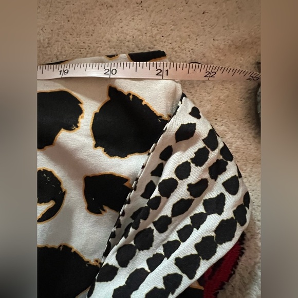 🖤🤎CIDER MID WAIST LEOPARD PRINT ASYMMETRICAL TASSEL SKIRT SZ 2XL🤎🖤EUC - Picture 16 of 16